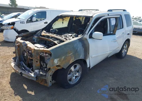 2009 Honda Pilot Ex z USA, uszkodzony, nr VIN 5FNYF38499B016674